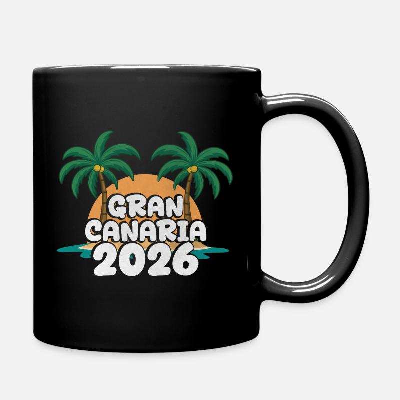 Gran Canaria 2026 - Full Colour Mug - black
