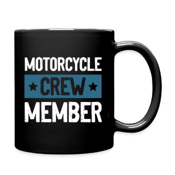 Motorcycle Crew - Tasse einfarbig - Schwarz - Rechts