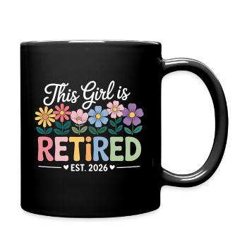 Rente | Retraité 2026 | Retraite - Mug uni - noir - Droite