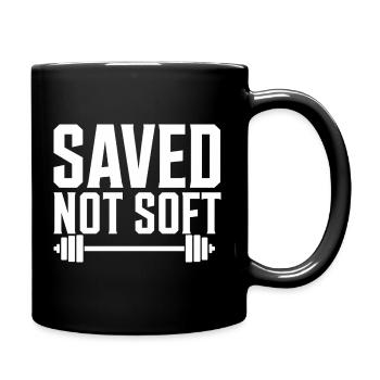 Foi chrétienne sauvée et pas douce Gym Fitness - Mug uni - noir - Droite