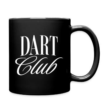 Club de fléchettes - Mug uni - noir - Droite