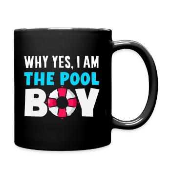 Dictons drôles de nageurs et conception de clubs de natation - Mug uni - noir - Droite