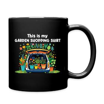 Des mères amusantes de jardinage - Mug uni - noir - Droite