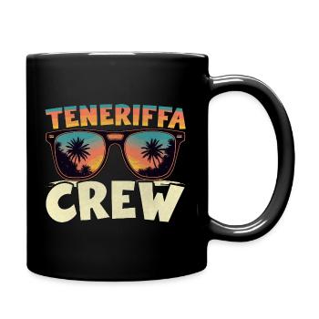 Teneriffa Crew - Tasse einfarbig - Schwarz - Rechts