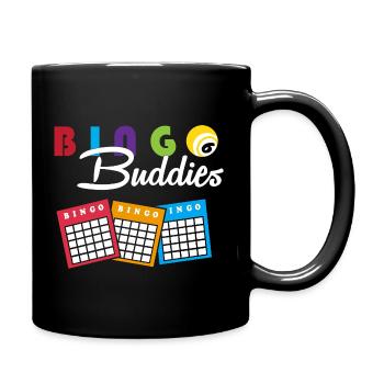 Bingo - Full Colour Mug - black - Right
