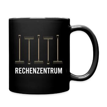 Leiter vom Rechenzentrum Gartenoutfit Gartenarbeit - Tasse einfarbig - Schwarz - Rechts