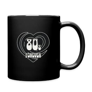 Années 80 pour toujours | Nostalgie rétro vintage - Mug uni - noir - Droite