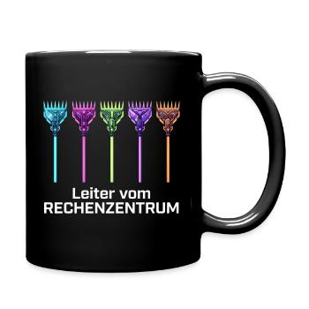 Landschaftsbauer Garten Schrebergarten - Tasse einfarbig - Schwarz - Rechts