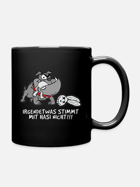 Funny motive - Full Colour Mug - black