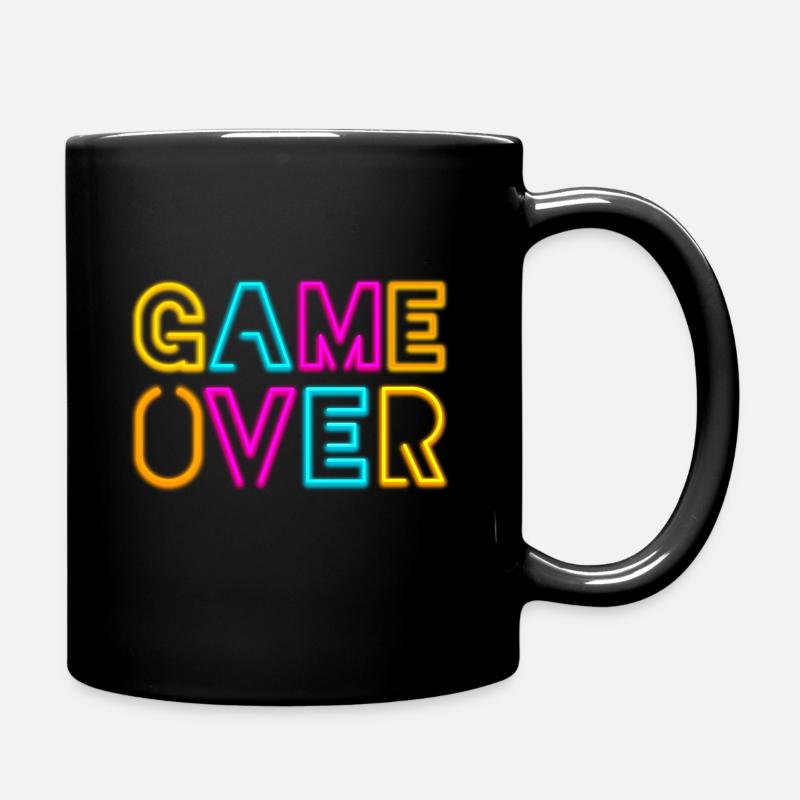 Game over - Full Colour Mug - black