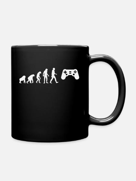 Gaming Gamer - Tasse einfarbig - Schwarz