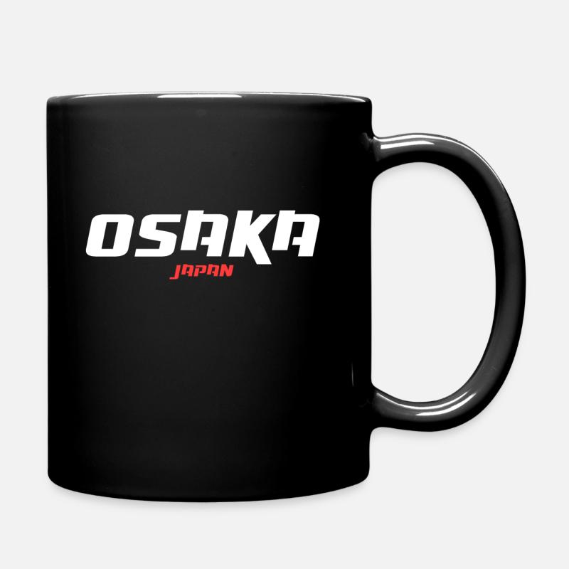 Osaka | Japan - Tasse einfarbig - Schwarz