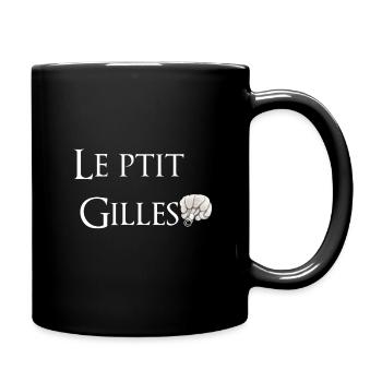 Le ptit gilles - Mug uni - noir - Droite