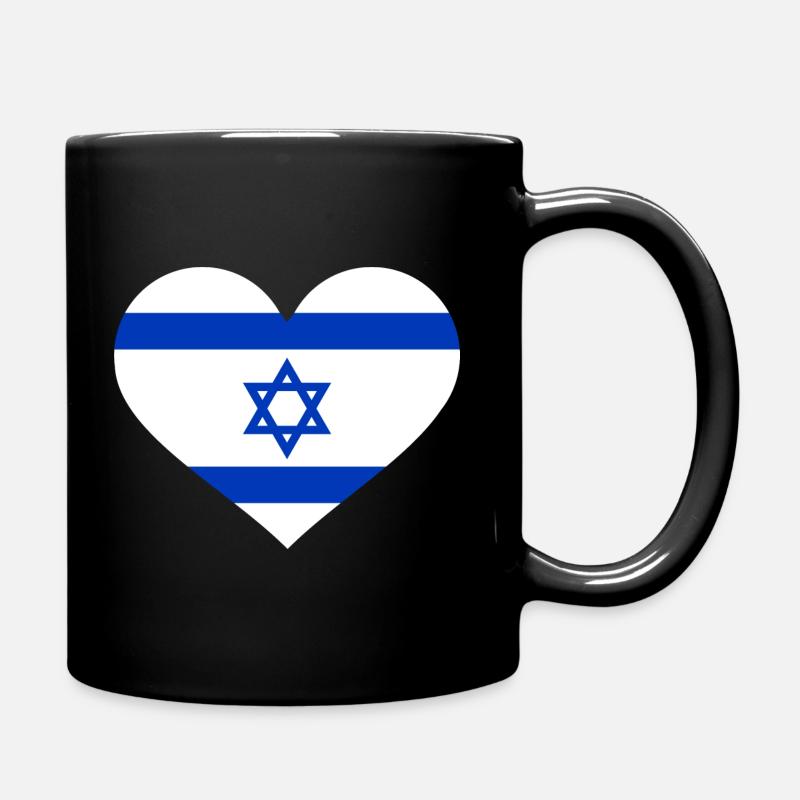 Israel - Full Colour Mug - black