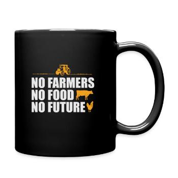 No Farmers No Food No Future - Agriculture - Mug uni - noir - Droite