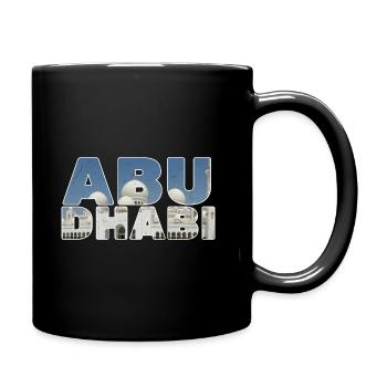 ABU DHABI SHIRT - Tasse einfarbig - Schwarz - Rechts