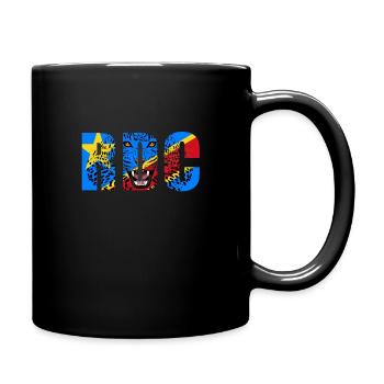 RDC, La République démocratique du Congo - Mug uni - noir - Droite