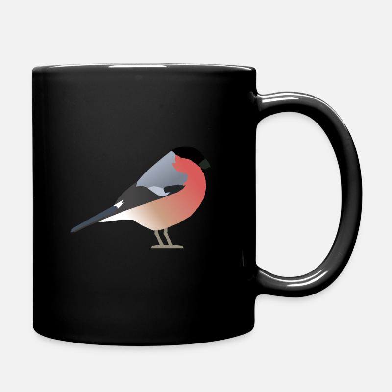 Bouvreuil (Pyrrhula pyrrhula) - Mug uni - noir