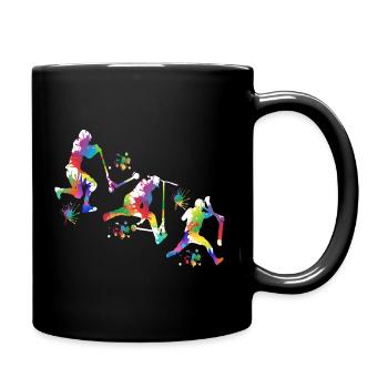 Scooter - Tasse einfarbig - Schwarz - Rechts