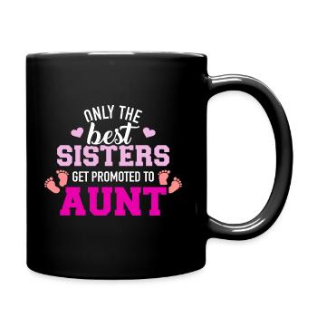tante - Mug uni - noir - Droite