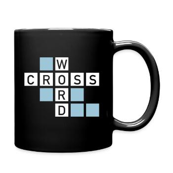 Mots croisés - Mug uni - noir - Droite