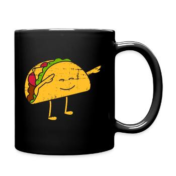 Taco - Tasse einfarbig - Schwarz - Rechts