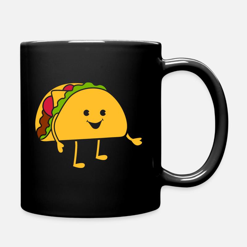 Taco - Tasse einfarbig - Schwarz