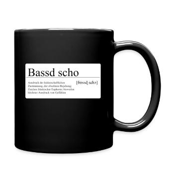 Bassd Scho - Full Colour Mug - black - Right