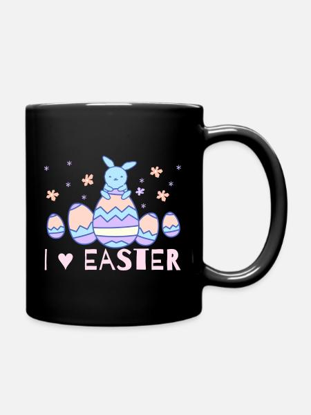 jour de Pâques - Mug uni - noir