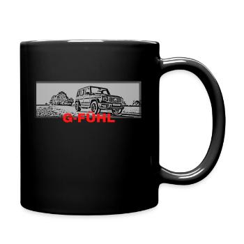 G Klasse / G-Fühl - Tasse einfarbig - Schwarz - Rechts
