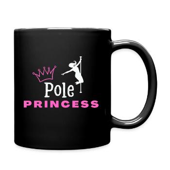 Pole Princess Pole Fitness Gift Birthday - Full Colour Mug - black - Right