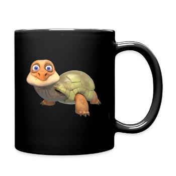 Sweet turtle - Full Colour Mug - black - Right