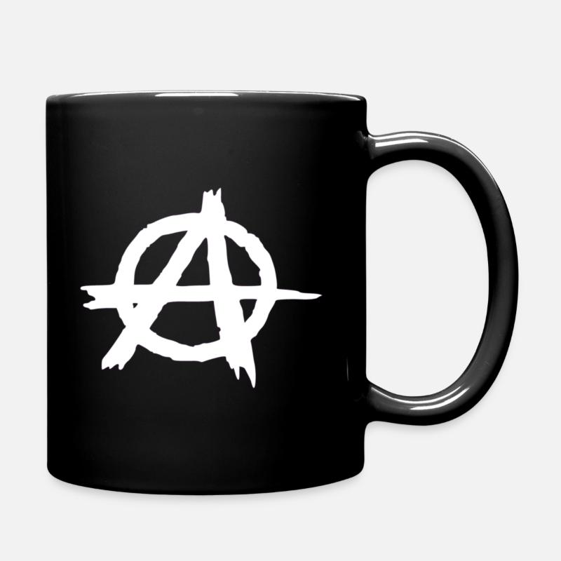 Anarchy! - Tasse einfarbig - Schwarz