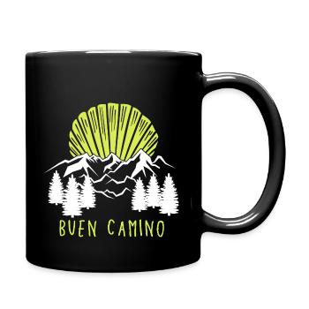 Buen Camino Mountains - Mug uni - noir - Droite