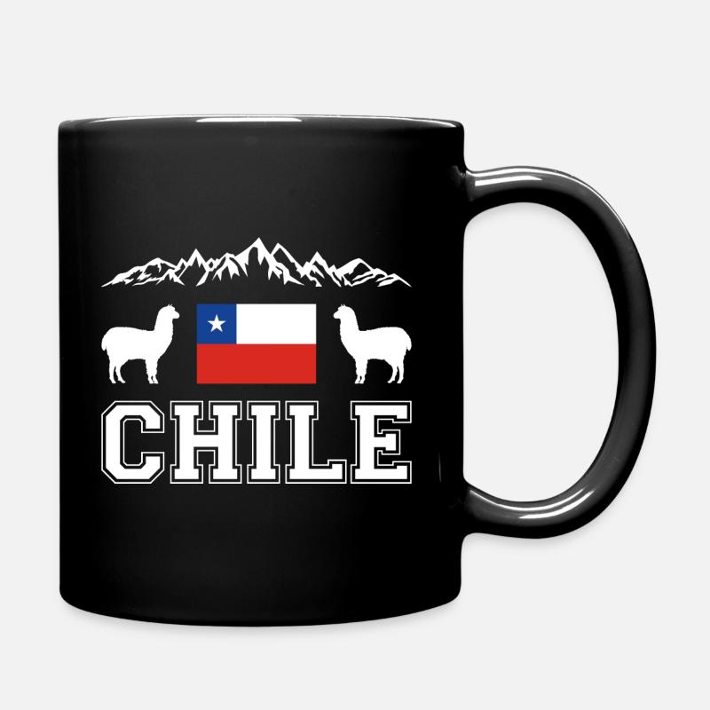 Chile - Tasse einfarbig - Schwarz