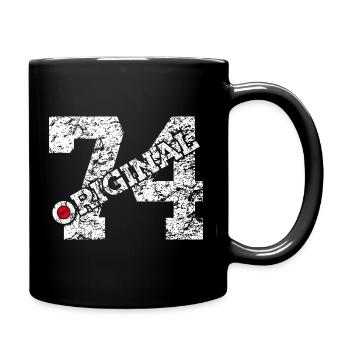 52. GEBURTSTAG 52 JAHRE ORIGINAL 1974 - Tasse einfarbig - Schwarz - Rechts