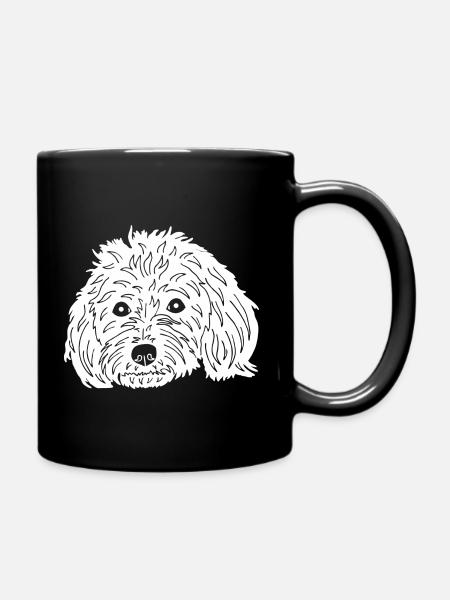 Malteser - Tasse einfarbig - Schwarz