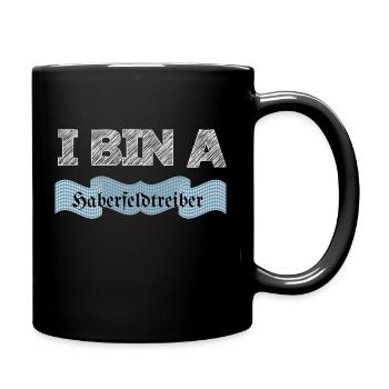 Haberfeldtreiber - Tasse einfarbig - Schwarz - Rechts