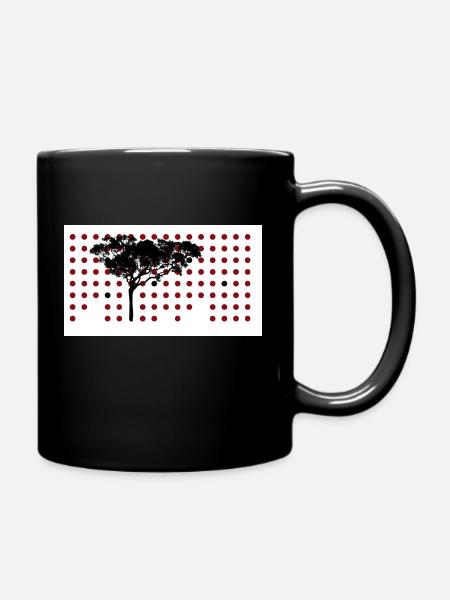 TreeShirt - Tasse einfarbig - Schwarz