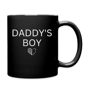 Daddy ́s Boy - Full Colour Mug - black - Right