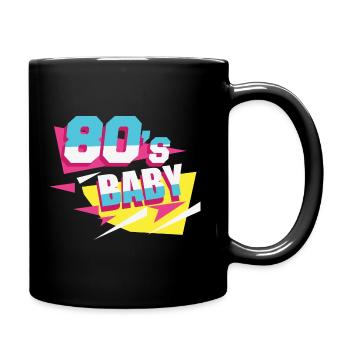 80s Baby - Full Colour Mug - black - Right