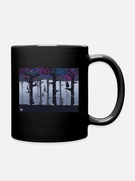DeerBurn - Full Colour Mug - black