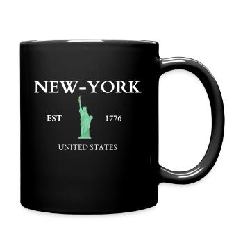 NEW YORK - Full Colour Mug - black - Right