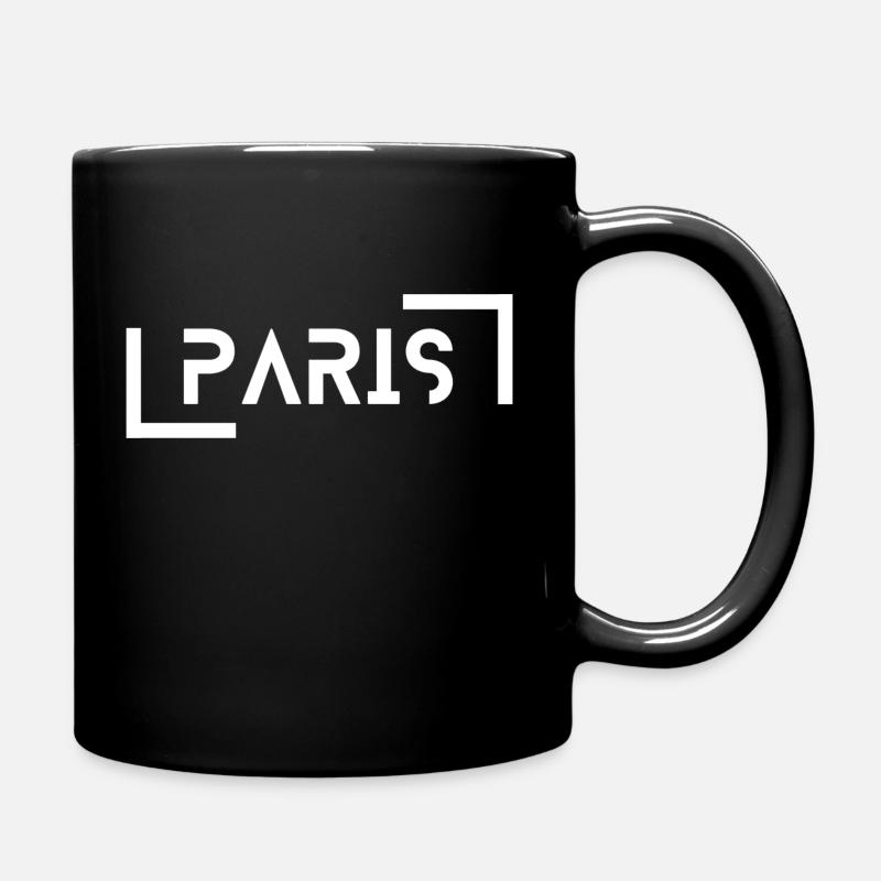 Paris - Full Colour Mug - black