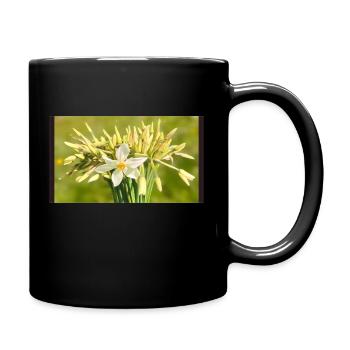 Série Spéciale 6 Narcisses aux Pléiades - Mug uni - noir - Droite