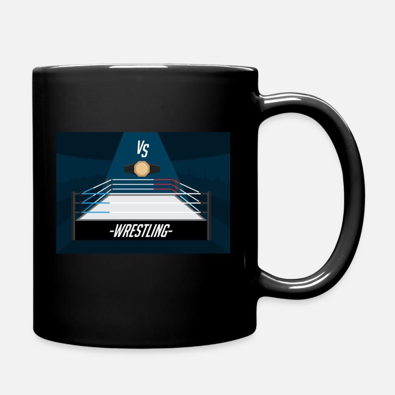 Wrestling - Tasse einfarbig - Schwarz