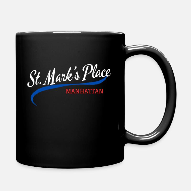 Série Quartier – St Mark’s Place - Mug uni - noir