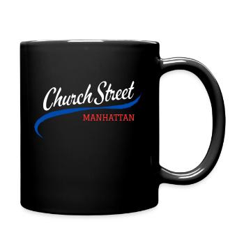 Série Quartier – Church Street - Mug uni - noir - Droite