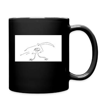 Kiwi rapide - Mug uni - noir - Droite