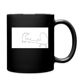 Jupin - Mug uni - noir - Droite